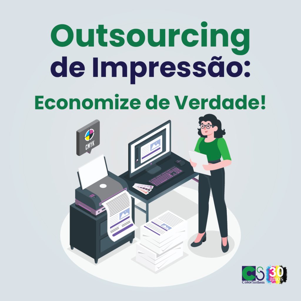 Economize com Outsourcing de Impressão