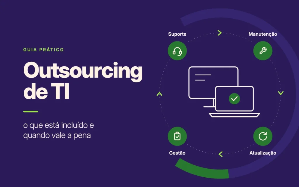 O que está incluído no outsourcing de TI